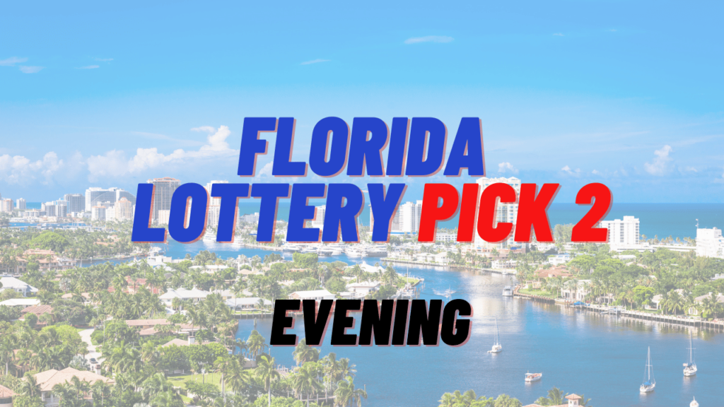 Florida Lottery Pick 2 Evening 11 Oct 2024