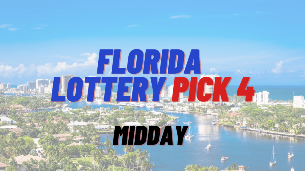 FL Pick 4 Midday Results oct 10 2024